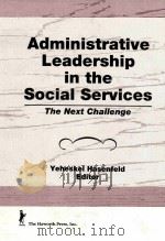 ADMINISTRATIVE LEADERSHIP IN THE SOCIAL SERVICES PDF电子版封面 9780866567961