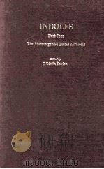 INDOLES PART FOUR THE MONOTERPENOID INDOLE ALKALOIDS（1983 PDF版）