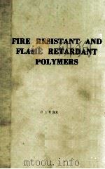 FIRE RESISTANT AND FLAME RETARDANT POLYMERS 1974 PDF电子版封面 0815505418