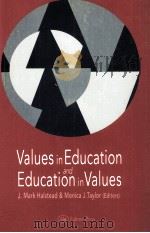 Values in Education and Education in Values（1996 PDF版）