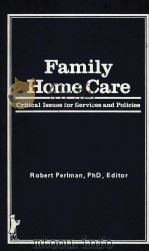 FAMILY HOME CARE PDF电子版封面 0866562206