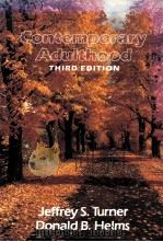 CONTEMPORARY ADULTHOOD 3RD EDITION PDF电子版封面 0030717434