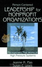 LEADERSHIP FOR NONPROFIT ORGANIZATIONS（ PDF版）