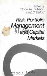 RISK PORTFOLIO MANAGEMENT AND CAPITAL MARKETS PDF电子版封面 9780333526057