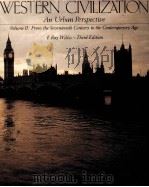 WESTERN CIVILIZATION AN URBAN PERSPECTIVE VOLUME Ⅱ PDF电子版封面 0669033650