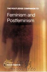 THE ROUTLEOGE COMPANION TO FEMINISM AND POSTFEMINISM PDF电子版封面