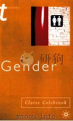 GENDER CLAIRE COLEBROOK PDF电子版封面 9780333994580