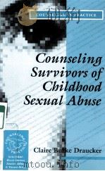COUNSELING SURVIVORS OF CBILDBOOD SEXUAL ABUSE PDF电子版封面 9780803985711