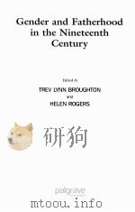 GENDER AND FATHERHOOD IN THE NINETEENTH CENTURY（ PDF版）