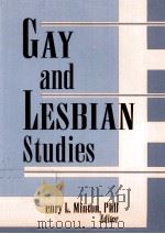 GAY AND LESBIAN STUDIES PDF电子版封面 9781560230212