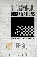 FORMAL ORGANIZATIONS（ PDF版）