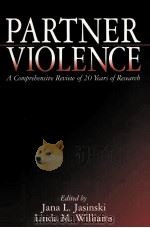 PARTNER VIOLENCE A COMPREBENSIVE REVIEW OF 20 YEARS OF RESEARCB PDF电子版封面 9780761913184