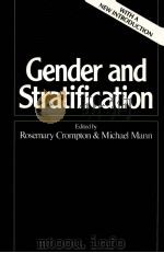 GENDER AND STRATIFICATION（ PDF版）