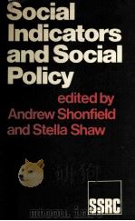 SOCIAL INDICATORS AND SOCIAL POLICY（ PDF版）