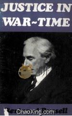 Justice In War Time 1917 PDF电子版封面