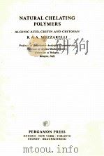 NATURAL CHELATING POLYMERS（1973 PDF版）