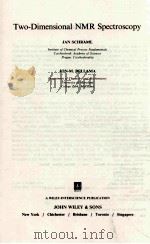 TWO-DIMENSIONAL NMR SPECTROSCOPY（1988 PDF版）