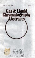 GAS & LIQUID CHROMATOGRAPHY ABSTRACTS VOL.19  NOS. 14  1976（1976 PDF版）
