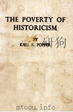 Teh Poverty Of Historicism 1961 PDF电子版封面 0710019653