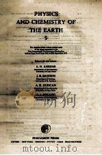 PHYSICS AND CHEMISTRY OF THE EARTH 9（1975 PDF版）