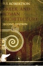 GREEK AND ROMAN ARCHITECTURE 1969 PDF电子版封面