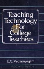 TEACHING TECHNOLOGY FOR COLLEGE TEACHERS（1988 PDF版）