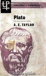 Plato The Man And His Work（1960 PDF版）