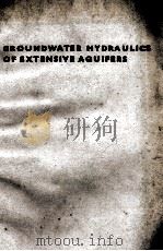GROUNDWATER HYDRAULICS OF EXTENSIVE AQUIFERS（1972 PDF版）
