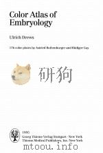 COLOR ATLAS OF EMBRYOLOGY（1995 PDF版）