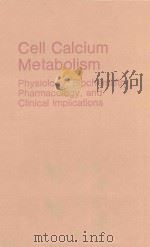CELL CALCIUM METABOLISM（1989 PDF版）