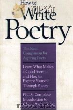 HOW TO WRITE POETRY（1991 PDF版）