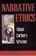 Narrative Ethics 1997 PDF电子版封面 0674600886