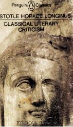 CLASSICAL LITERARY CRITICISM 1965 PDF电子版封面