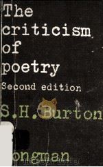 The criticism of poetry（1982 PDF版）