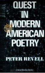 QUEST IN MODERN AMERICAN POETRY（1981 PDF版）