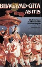 BHAGAVAD-GITA AS IT IS COMPLETE EDITION REVISED AND ENLARGED 1986 PDF电子版封面