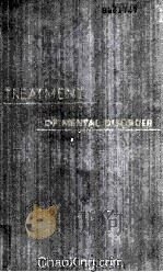 Treatment Of Mental Disorder 1953 PDF电子版封面