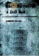 Reading Faster A Drill Book（1963 PDF版）