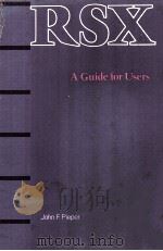 RSX A Guide for Users（1987 PDF版）