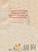 CARDIOVASCULAR PROCEDURES（1986 PDF版）