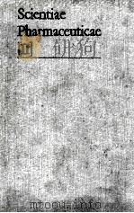 SCIENTIAE PHARMACEUTICAE II 1967 PDF电子版封面