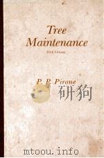 TREE MAINTENANCE FIFTH EDITION 1978 PDF电子版封面 0195023218