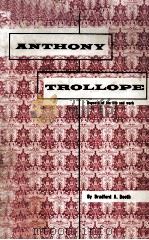 ANTHONY TROLLOPE ASPECTS OF HIS LIFE AND ART（1958 PDF版）