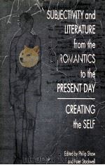 SUBJECTIVITY AND LITERATURE FROM THE ROMANTICS TO THE PRESENT DAY（1991 PDF版）