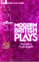 PAN LITERATURE GUIDES AN INTRODUCTION TO FIFTH MODERN BRITISH PLAYS 1982 PDF电子版封面 0330266799