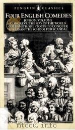 Four English Comedies of The 17th and 18th Centuries 1950 PDF电子版封面 0140431586