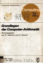 Grundlagen der Computer-Arithmetik 1977 PDF电子版封面 3211814108