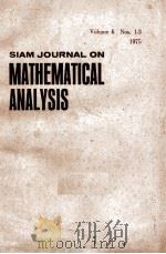 SIAM JOURNAL ON MATHEMATICAL ANAYSIS VOLUME 6 NOS1 1-3 1975（1975 PDF版）