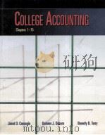 college accounting chapters 1-15 1996 PDF电子版封面 0314063072