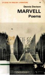 MARVELL:POEMS 1975 PDF电子版封面 0713150874